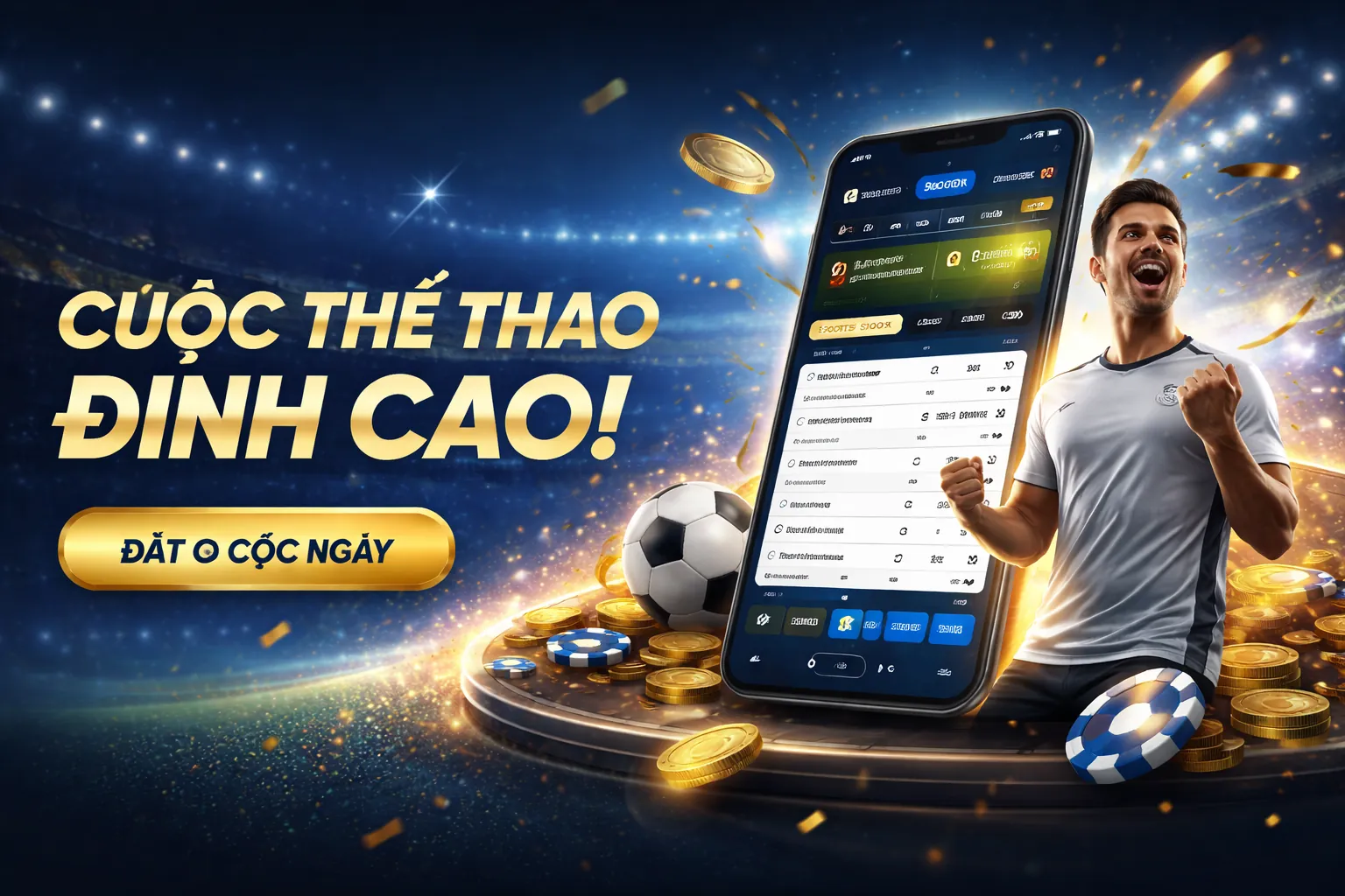 Hình ảnh chính blog iun88 đăng nhập với các biểu tượng cá cược thể thao và casino